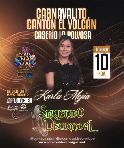 Carnavalito Cantón El Volcán , Caserío La Polvosa 