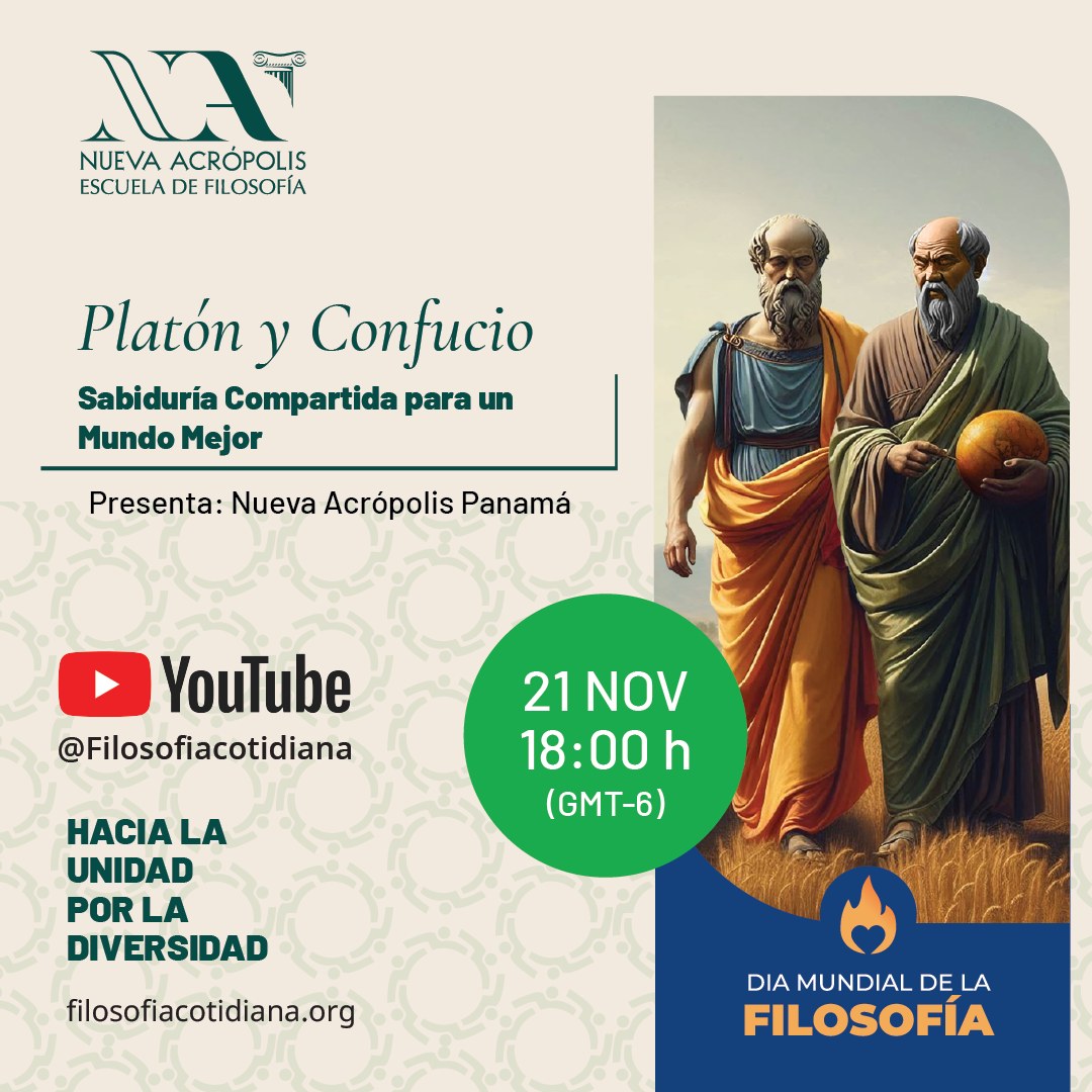 Día Mundial de la Filosofía ¨Platón Y Confucio¨