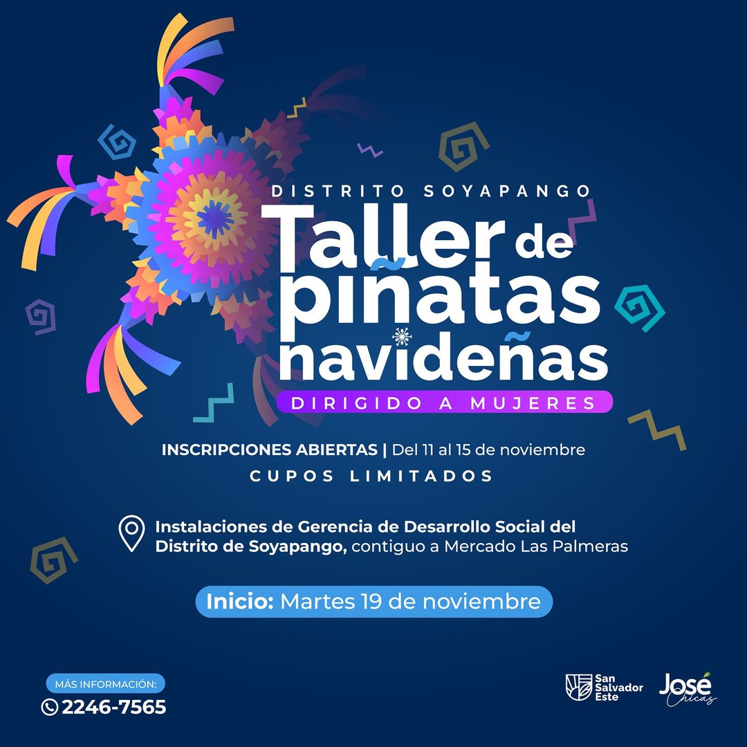 Taller de Piñatas Navideñas🪅