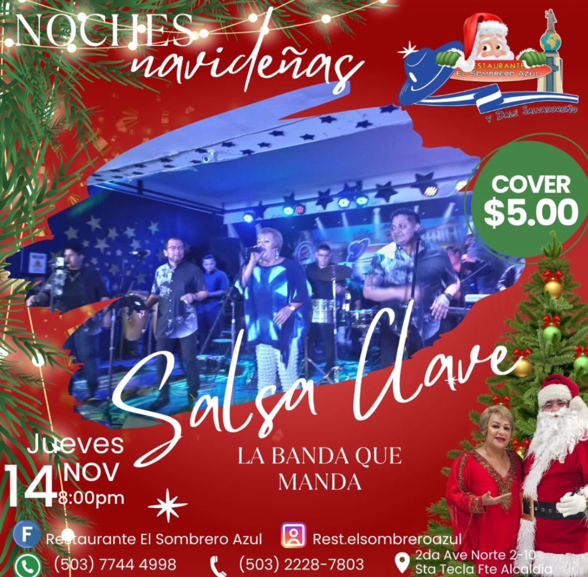 Noches Navideñas Con Salsa Clave