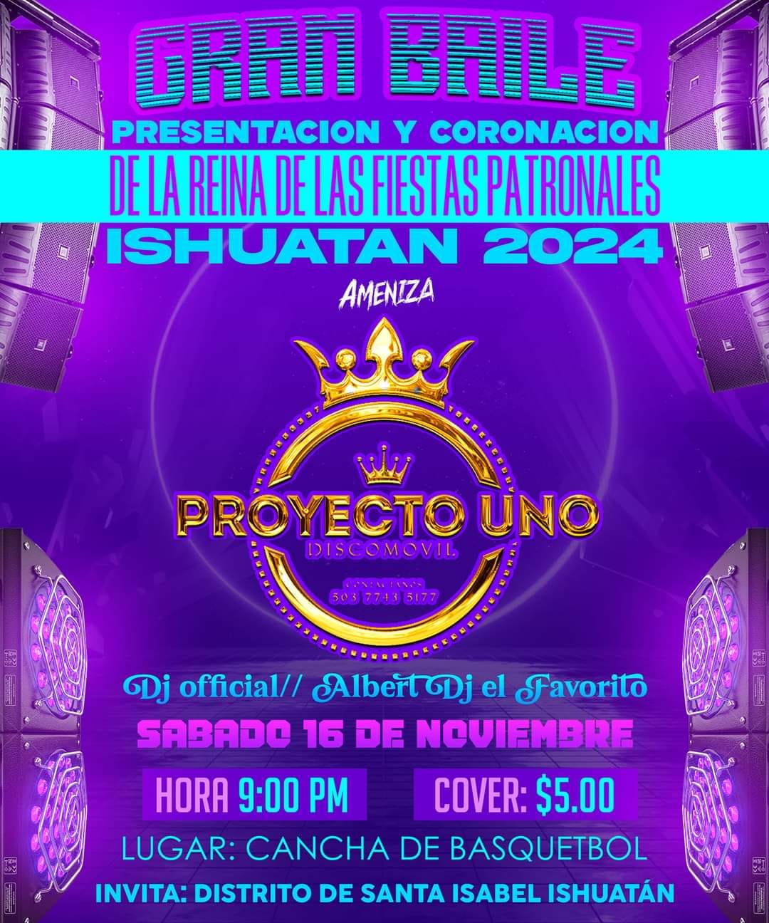 Gran Baile de Inauguración de Fiestas Patronales 