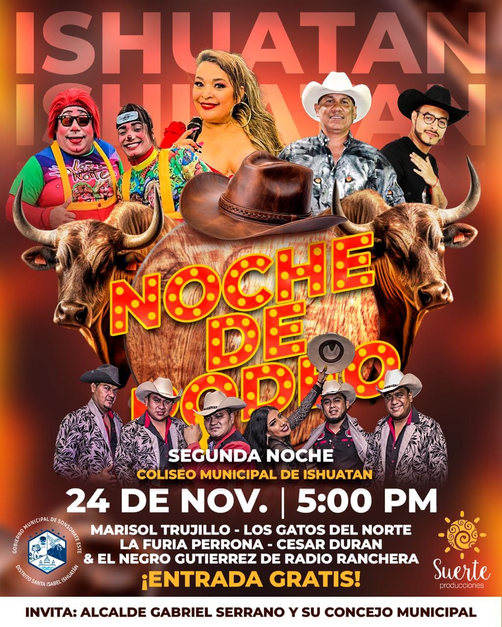 Segunda Noche de Rodeo 