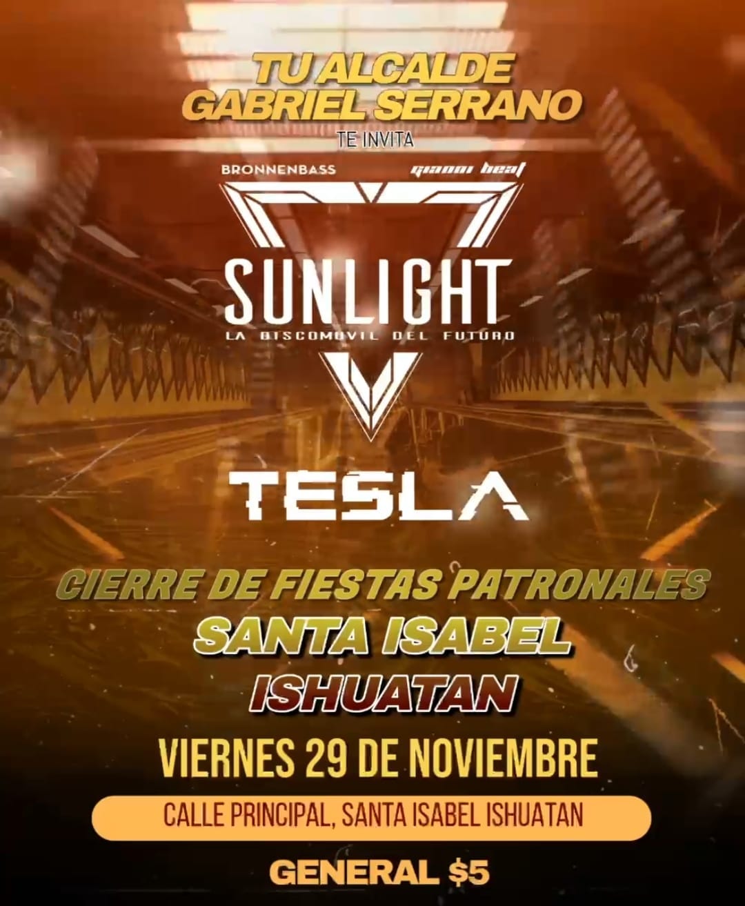 Cierre de Fiestas Patronales de Santa Isabel Ishuatán con Gran Baile 