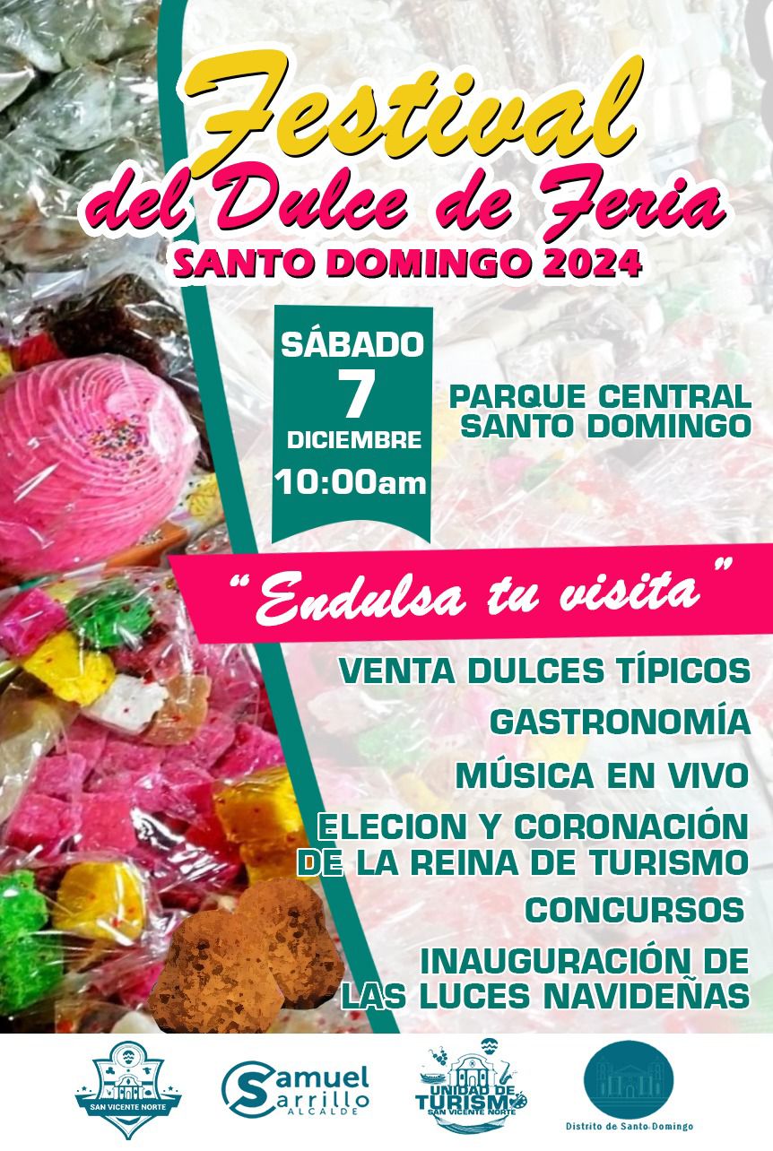 Festival del Dulce de Feria De Santo Domingo 2024