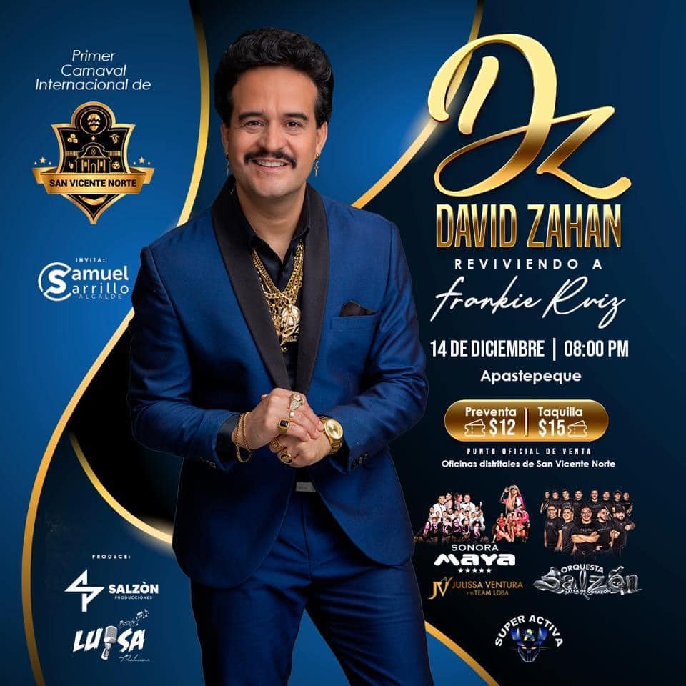 David Zahan en Concierto 