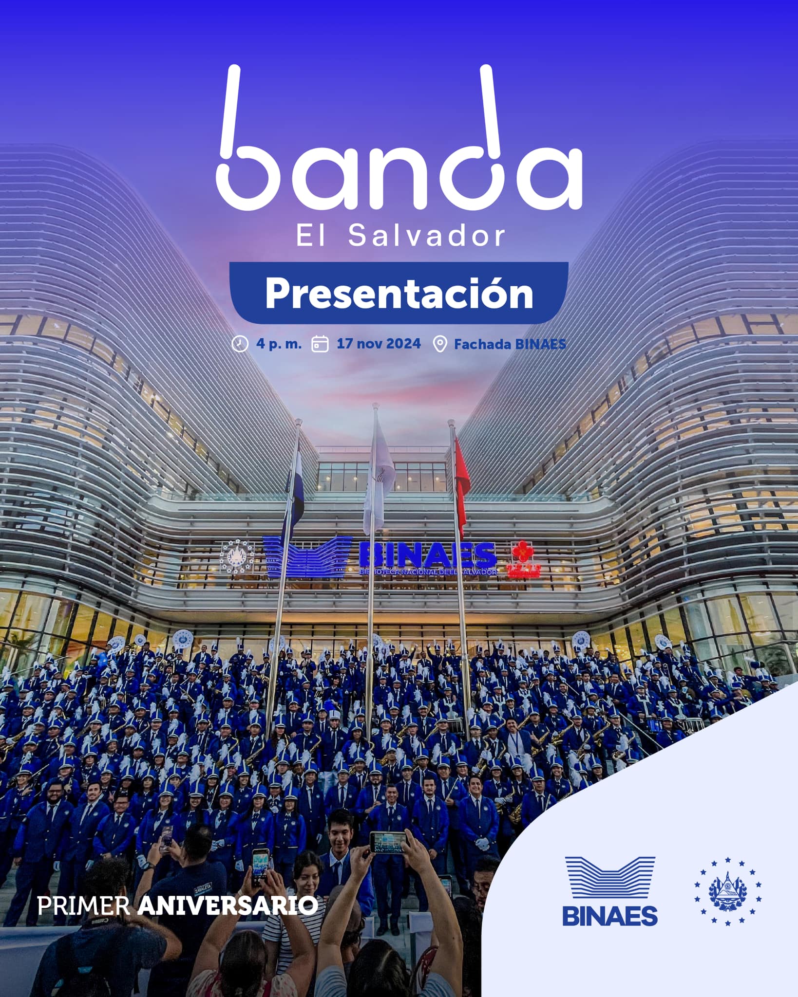 Presentación de Banda de El Salvador 