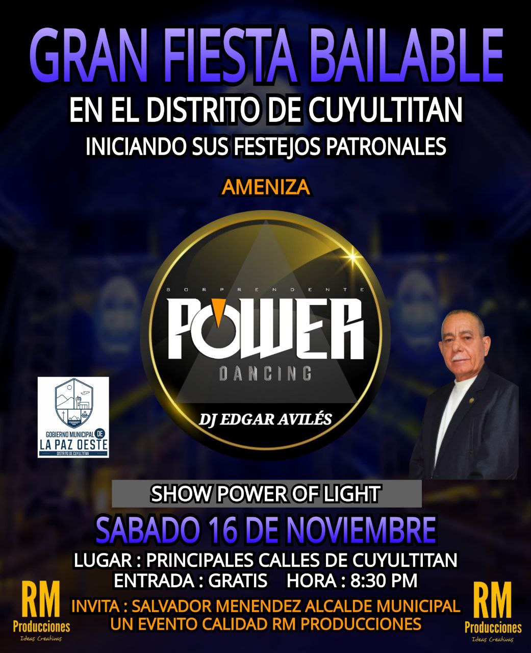 Baile de Apertura de las fiestas Patronales 