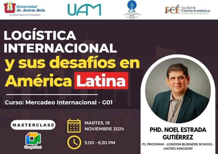 Masterclass Logística Internacional y sus desafios en America Latina 