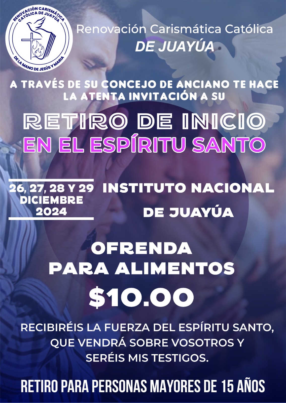 Retiro de Inicio en el Espiritu Sanrto 