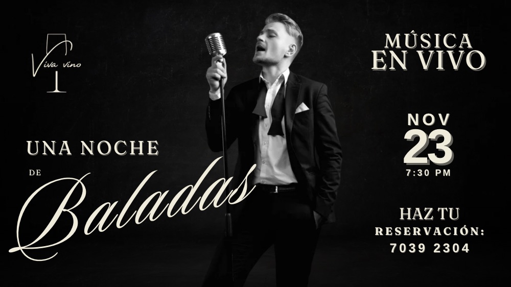 UNA NOCHE DE BALADAS