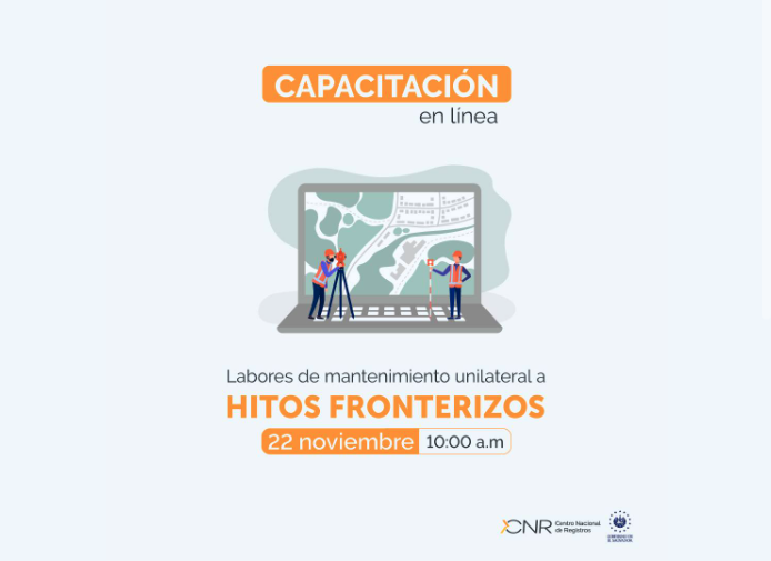 Webinar “Labores de mantenimiento unilateral a hitos fronterizos” 