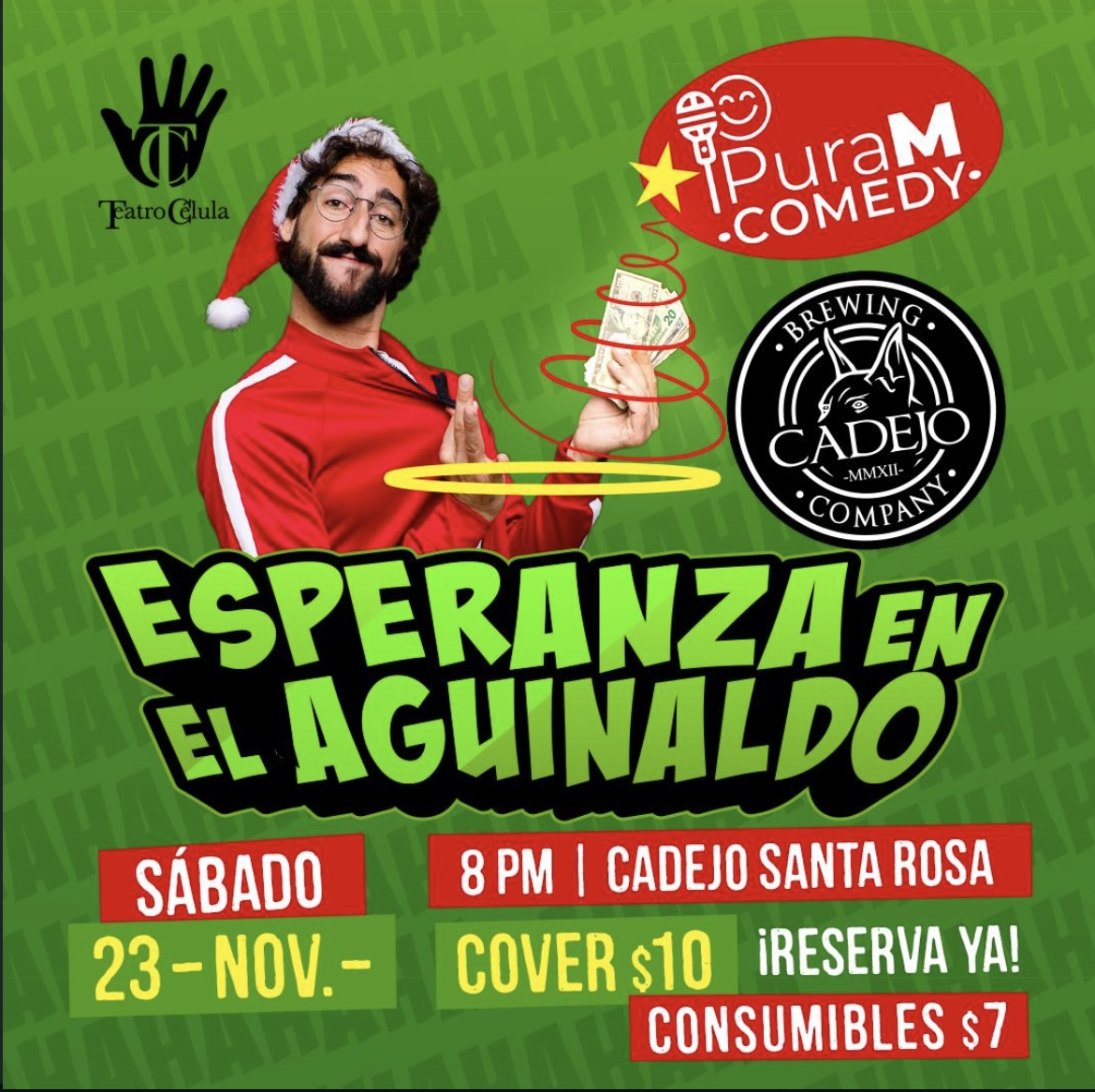 Stan UP Y Comedia ¨ESPERANZA EN EL AGUINALDO¨