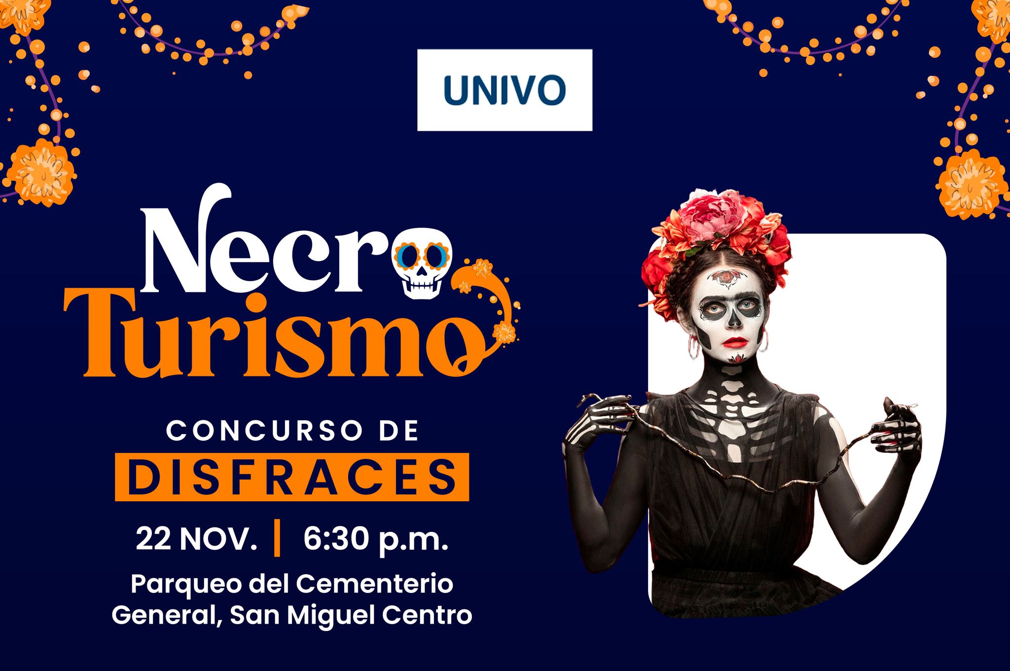 Concurso De Disfraces Sobre El Necro Turismo 