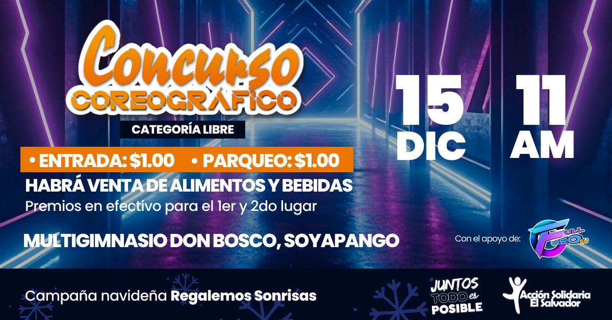 CONCURSO COREOGRAFICO 2024, CATEGORIA LIBRE