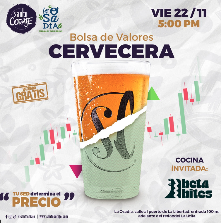 Bolsa de Valores Cervecera en La Osadia 