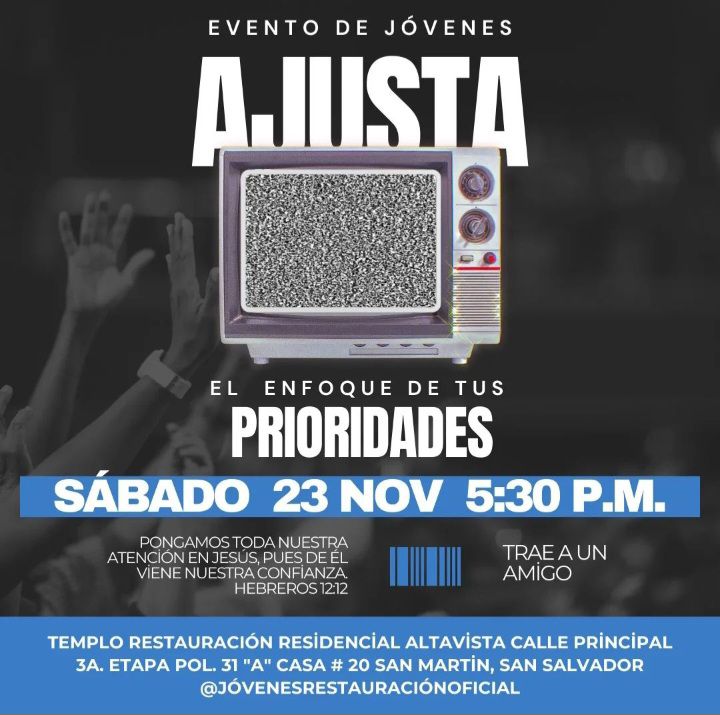 ¡ENFOCA TU VIDA EN LO QUE IMPORTA!