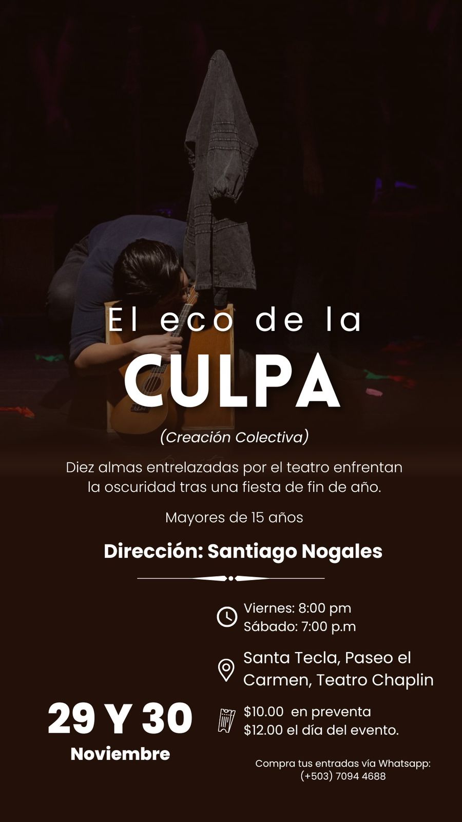 Teatro ¨El eco de la CULPA¨