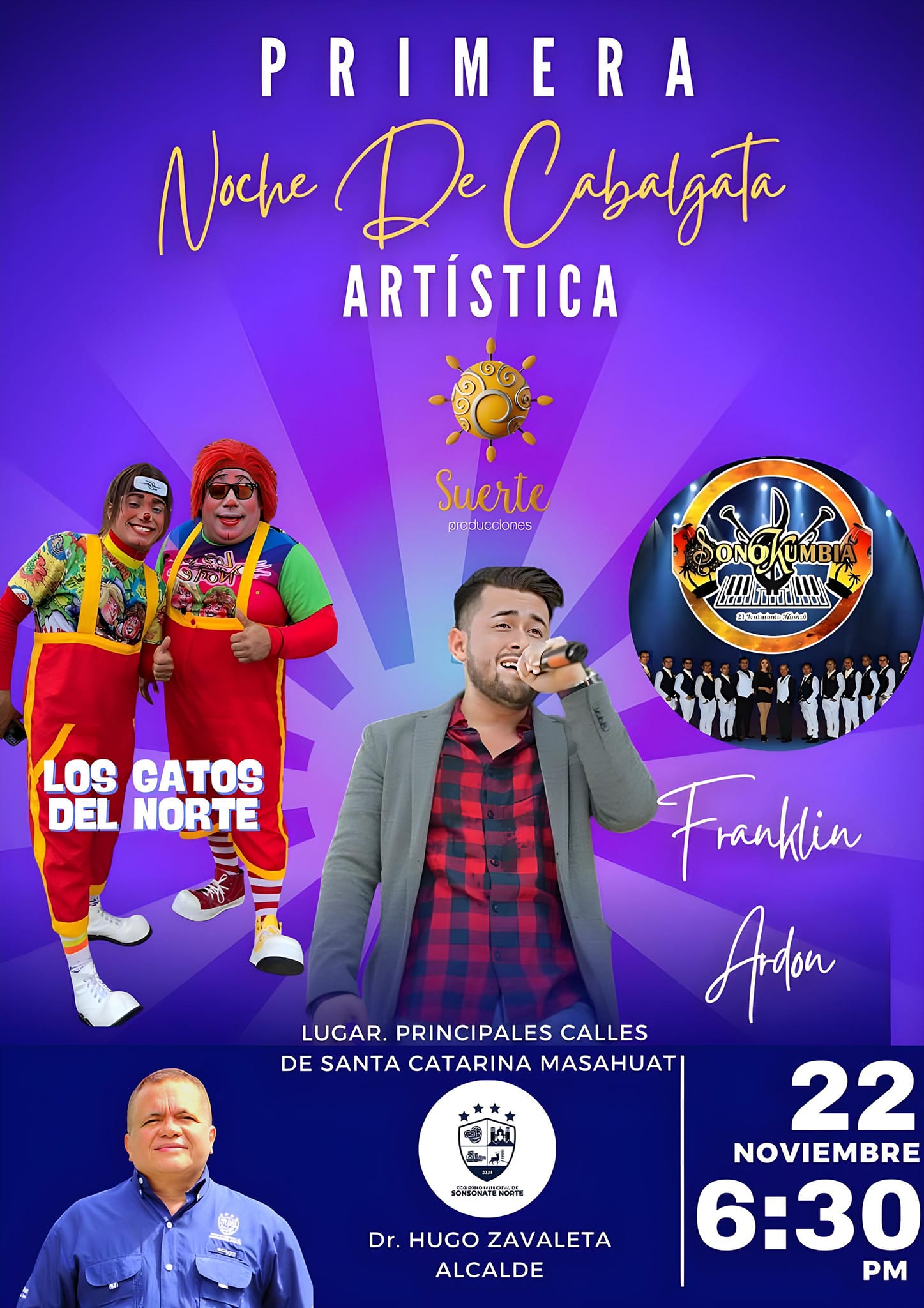 NOCHES DE CABALGATAS ARTISTICAS 