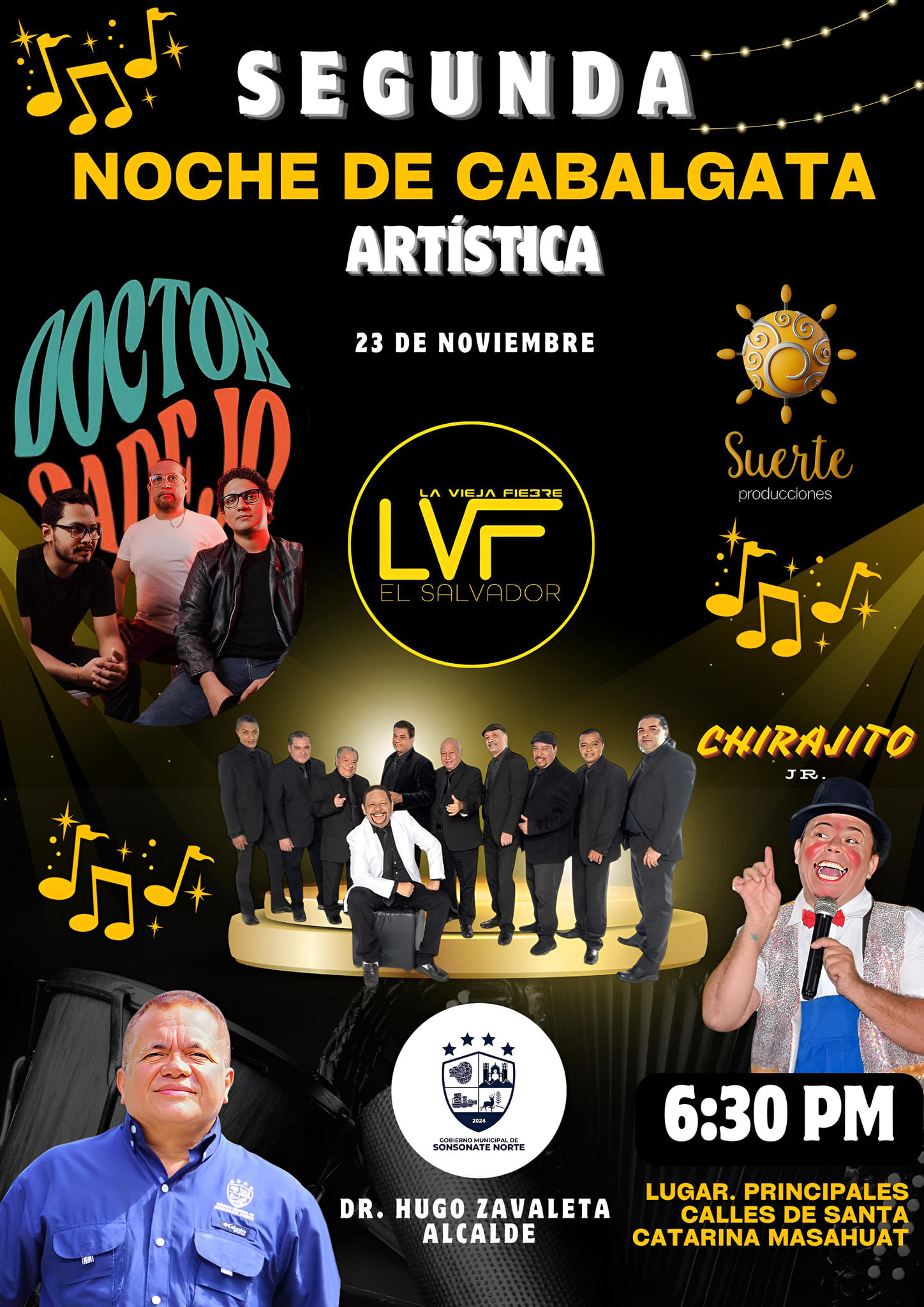 NOCHES DE CABALGATAS ARTISTICAS 