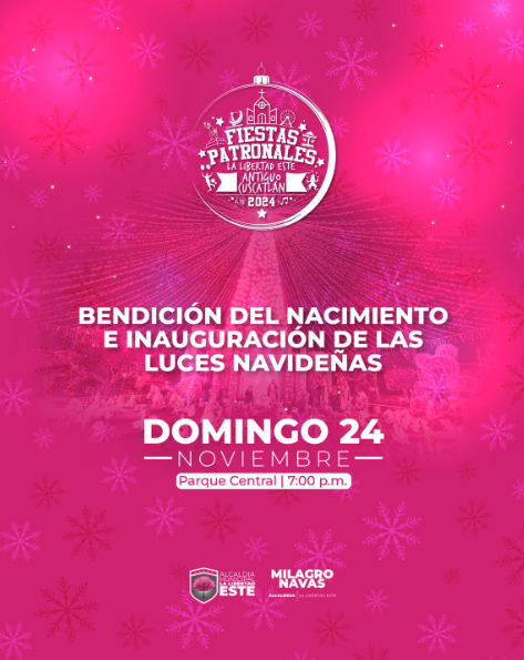 Inauración De Luces Navideñas En Antiguo Cuscatlán