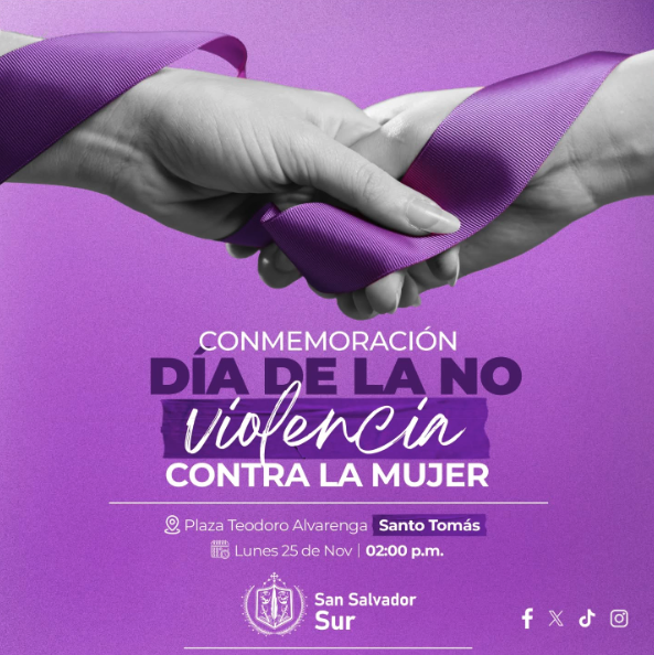 Conmemoración día de la No Violencia Contra la Mujer
