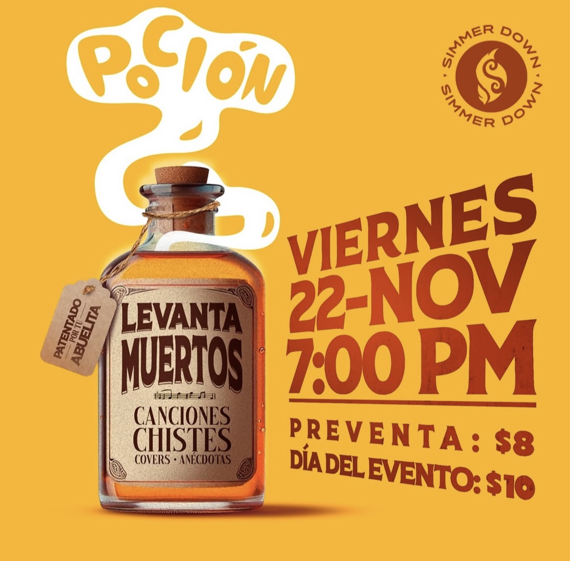 Stan UP De Comedia Poción Levanta Muertos