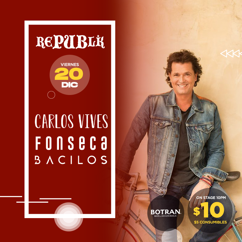 Especial Tributo  Carlos Vives, Fonseca y Bacilos 