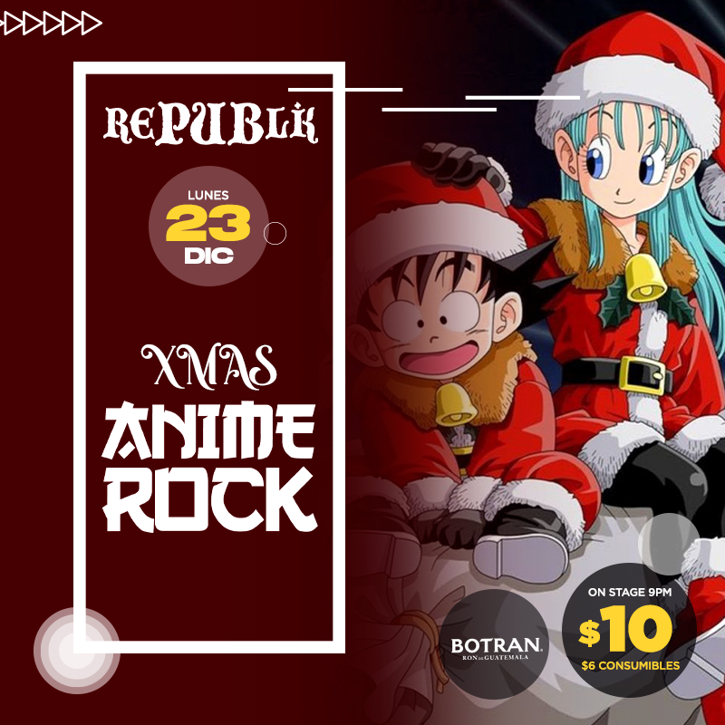 Tributo Xmas Rock Anime 
