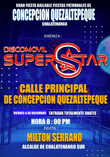 Gran Fiesta Bailable de Fiestas Patronales 