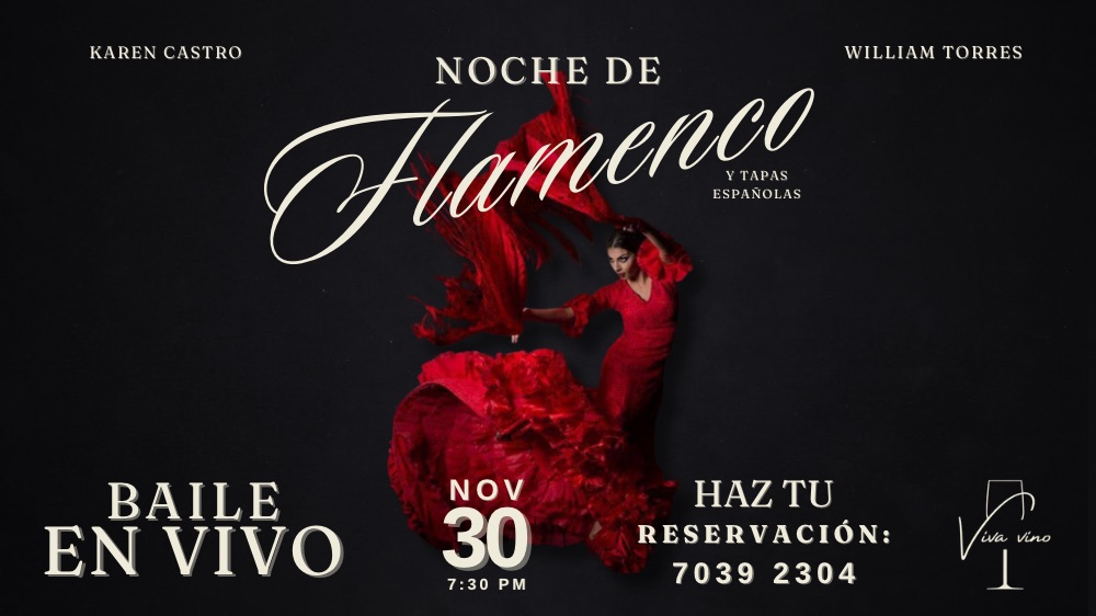 Noche De Flamenco Y Tapas Españolas