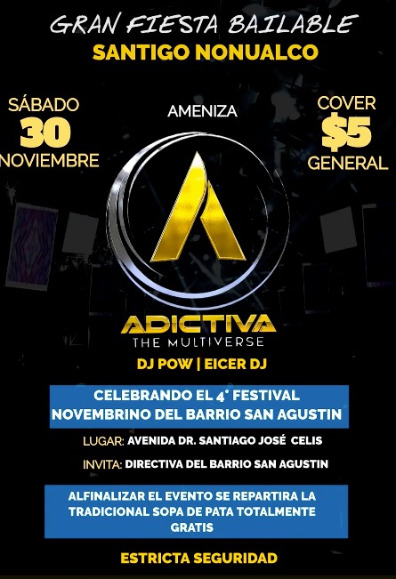 Gran Fiesta Bailable en Santiago Nonualco 