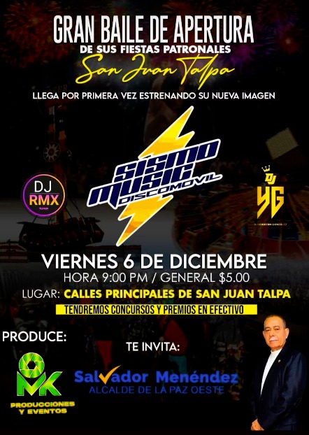 Gran Baile de Apertura de fiestas patronales 