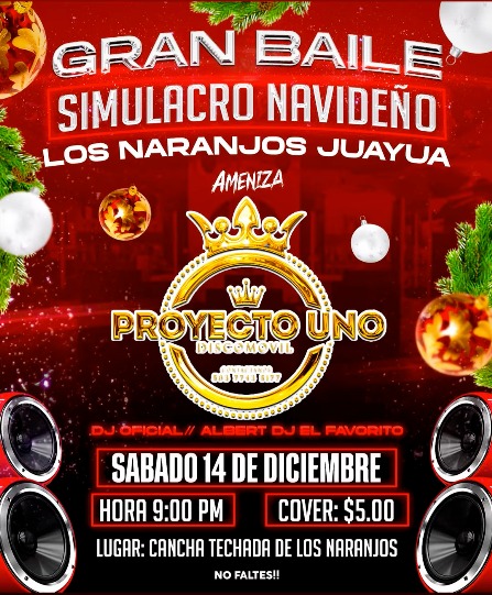 Gran Baile, Simulacro Navideño 