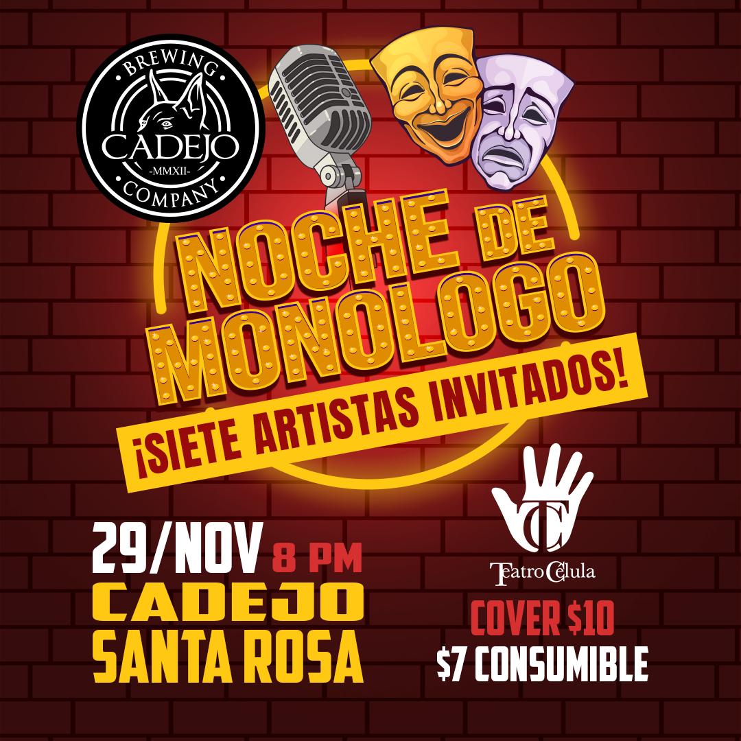 NOCHE DE MONÓLOGO