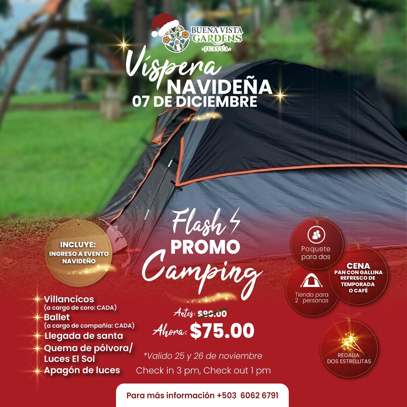 Camping Víspera De Navidad 