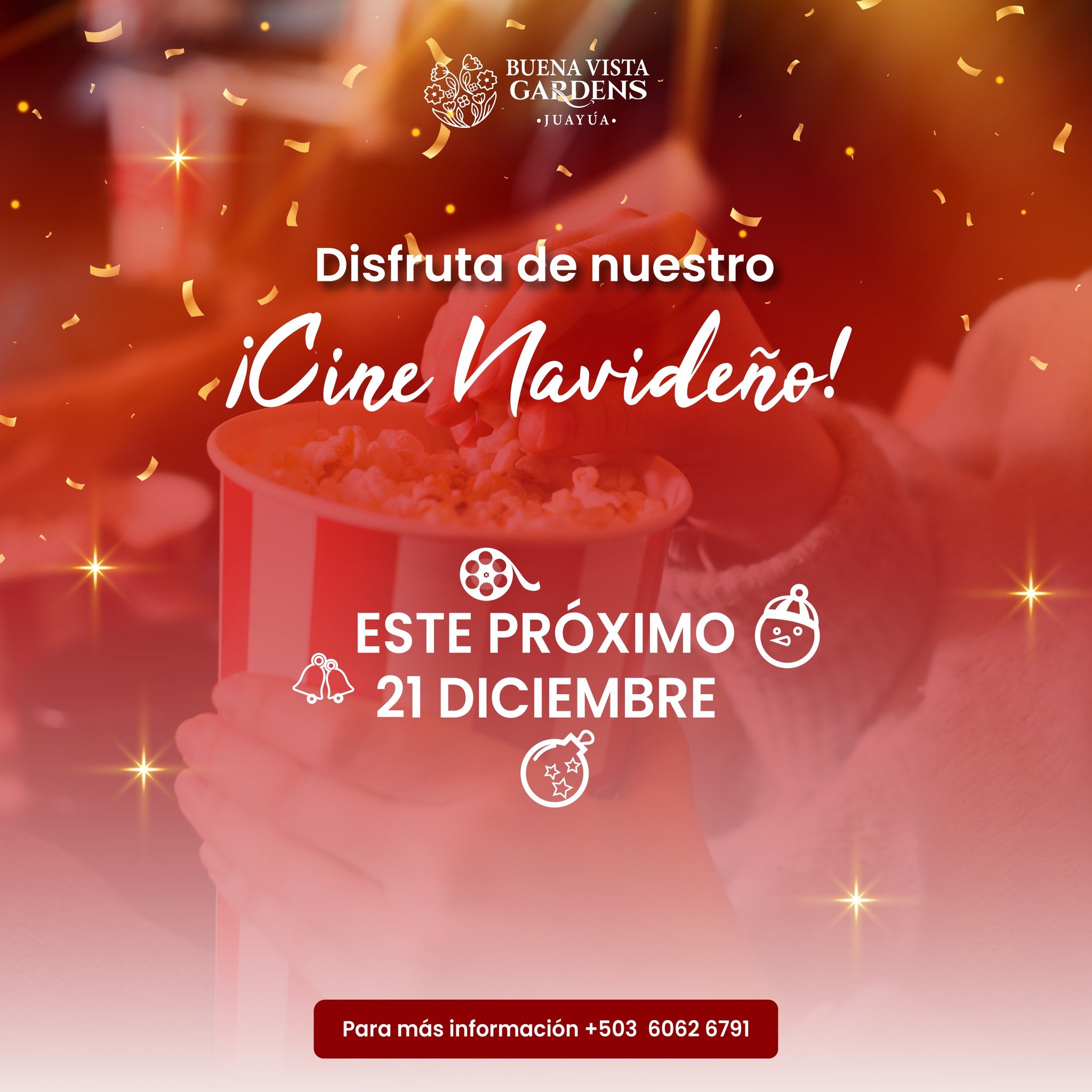 Cine Navideño en Buena Vista Gardens