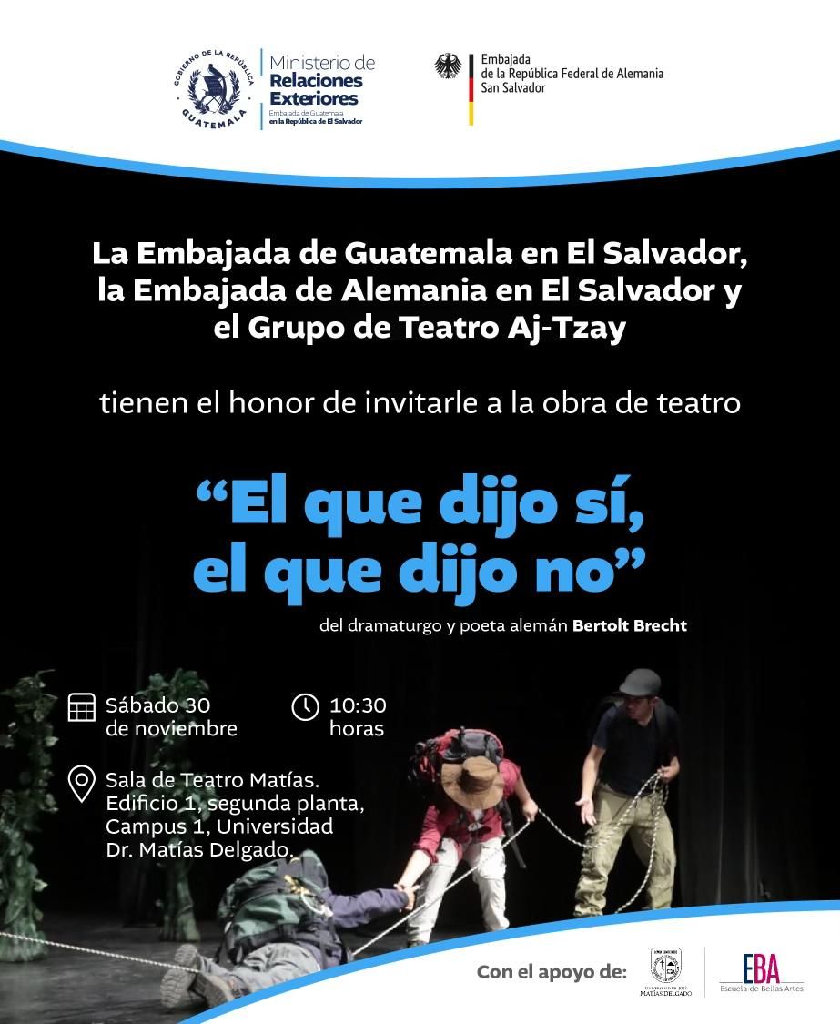 Obra «El que dijo sí, el que dijo no»