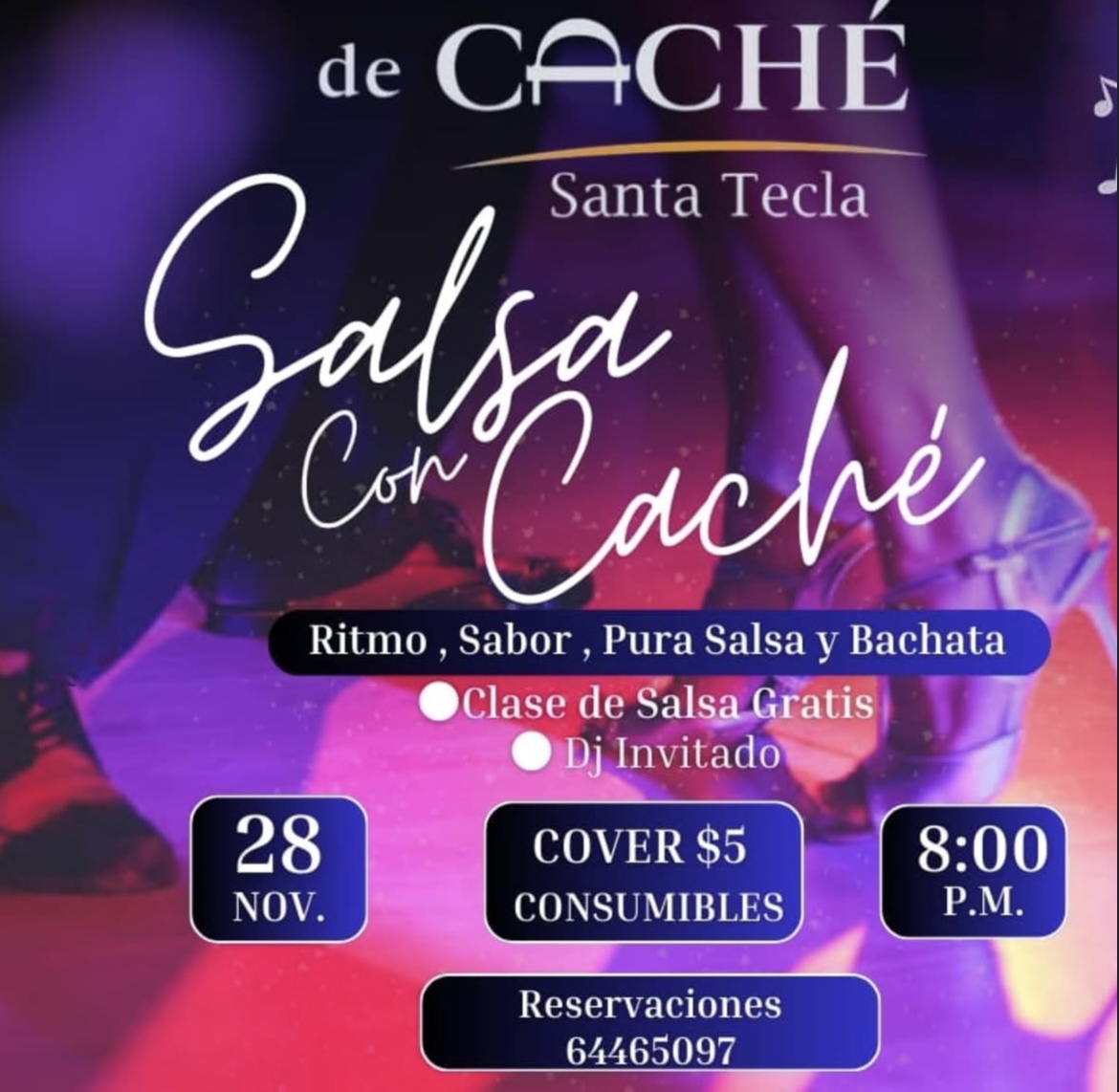 Noche De Salsa Con Cache 