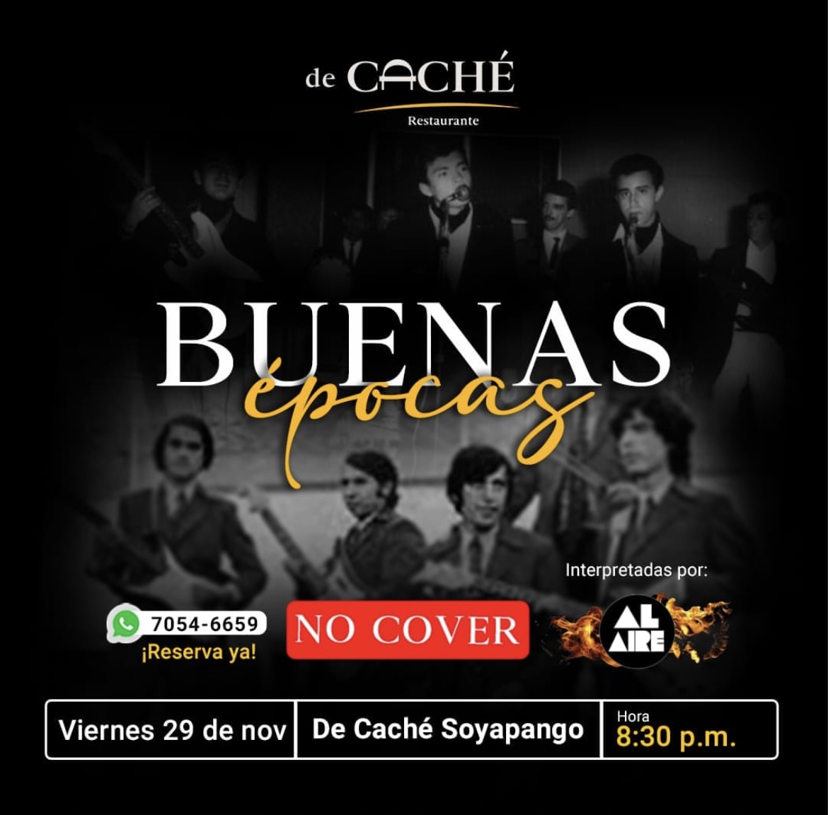 Noche De Buenas Épocas 