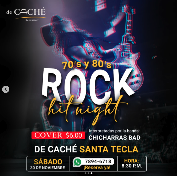 Noche De Rock De Los 80´s Y 90´s