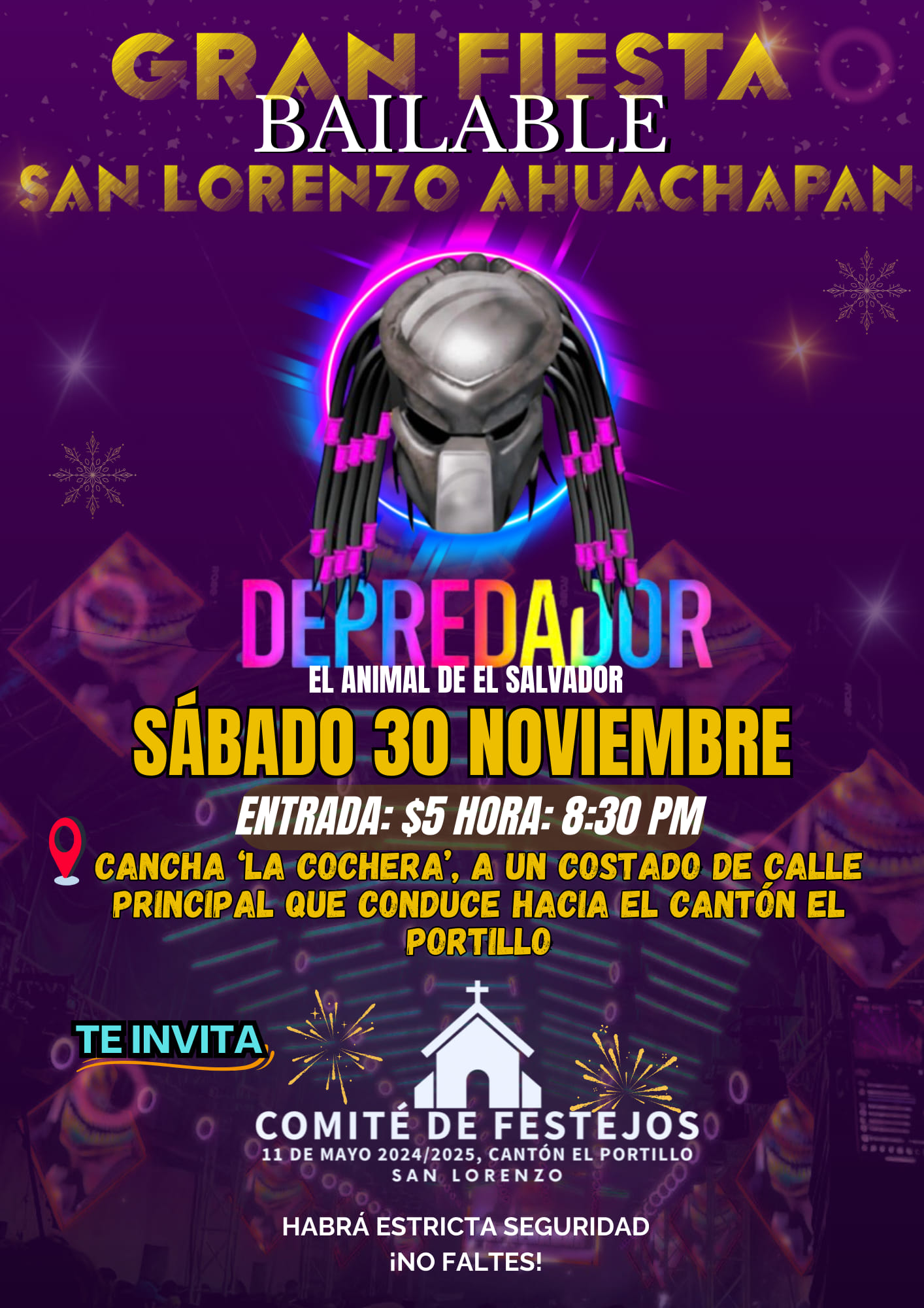 Gran Baile en San Lorenzo 