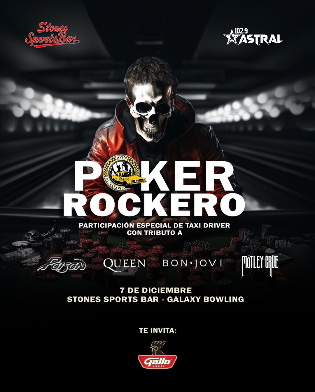 Noche De Poker Rockero 