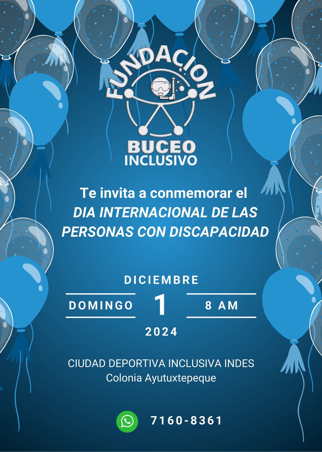 Jornada de Buceo Adaptado gratuita para Personas con Discapacidad