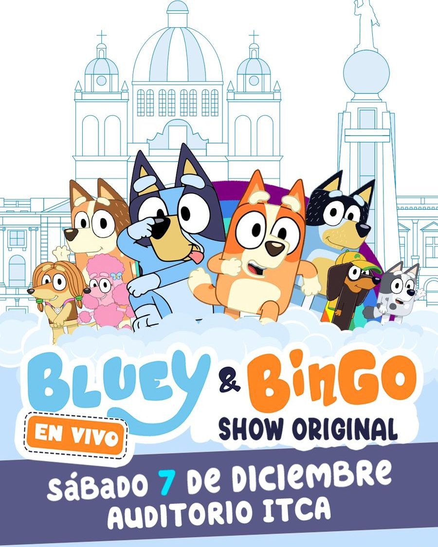 Show De Bluey Y Bingo En El Salvador 2024