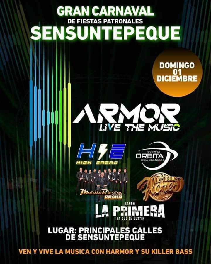 Gran Carnaval de Fiestas Patronales de Sensuntepeque 