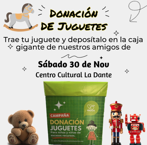 Campaña ¡Dona sonrisas esta Navidad! 