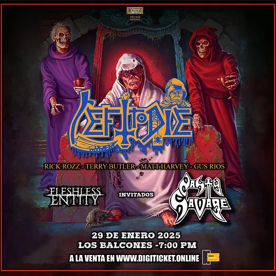 Left to Die en concierto