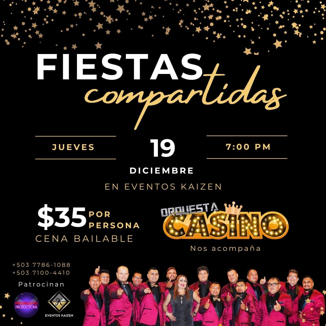 Fiestas Compartidas Con ORQUESTA CASINO
