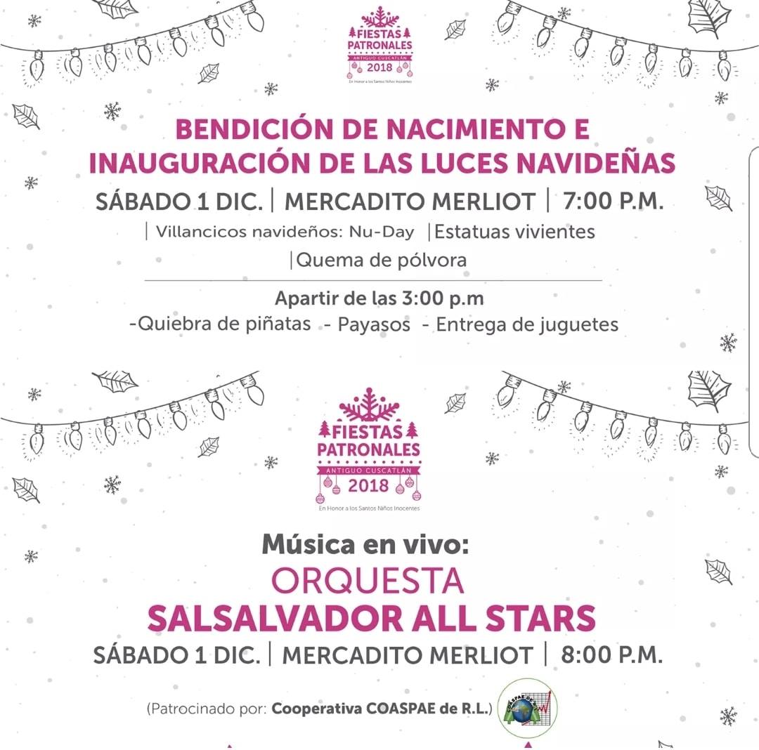 Inauguración de las Luces Navideñas en Mercadito de Merliot 