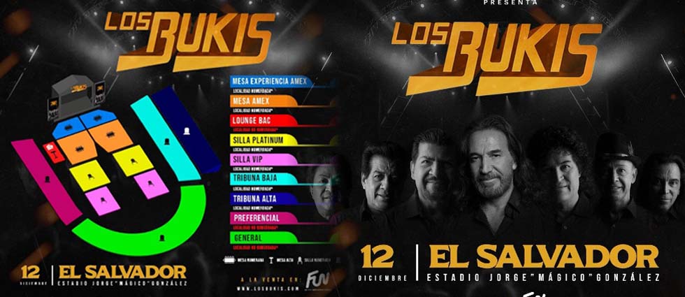 Concierto De Los Bukis En El Salvador